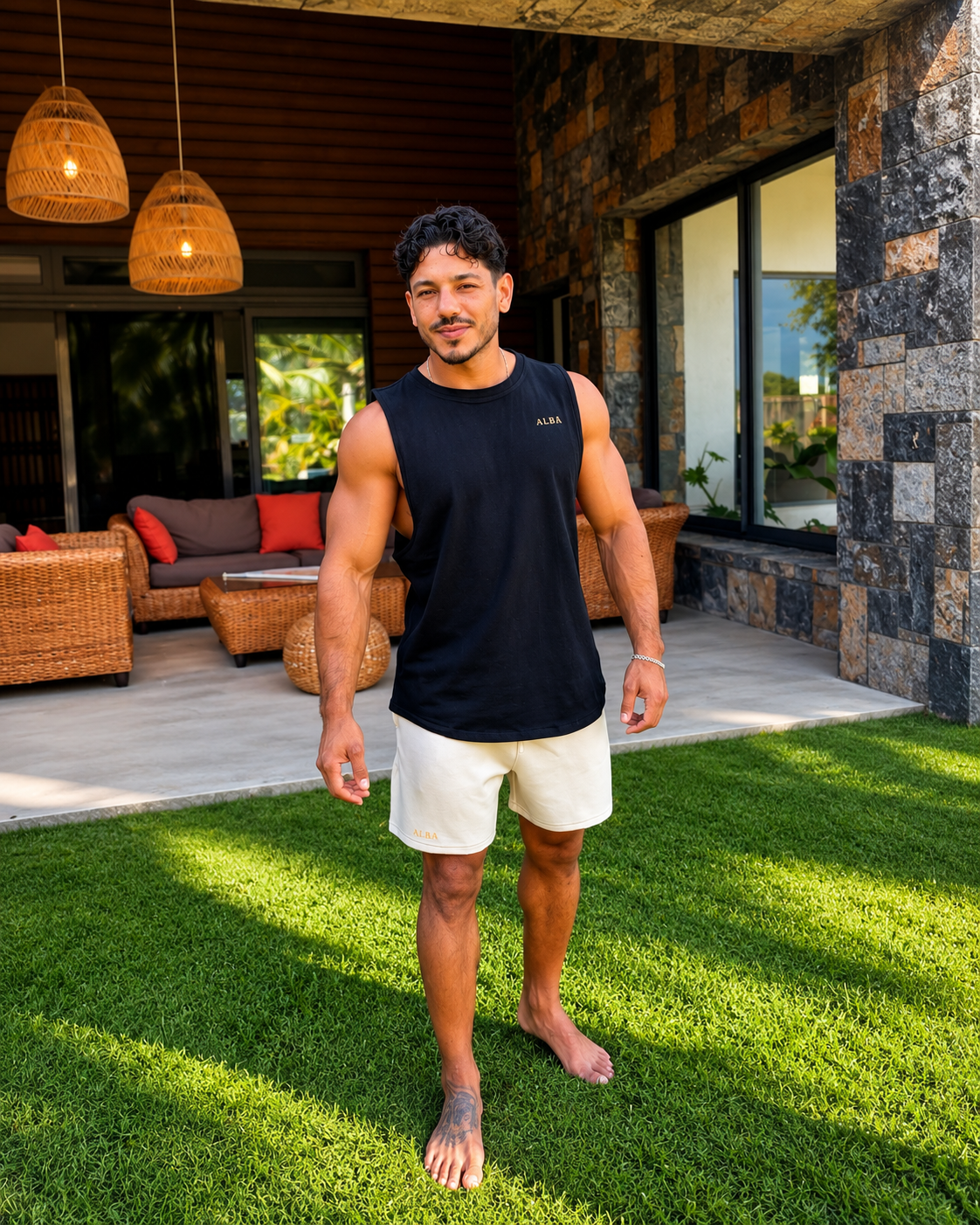 ⭐ Débardeur Tank Homme Albã – Technologie Soft Skin™