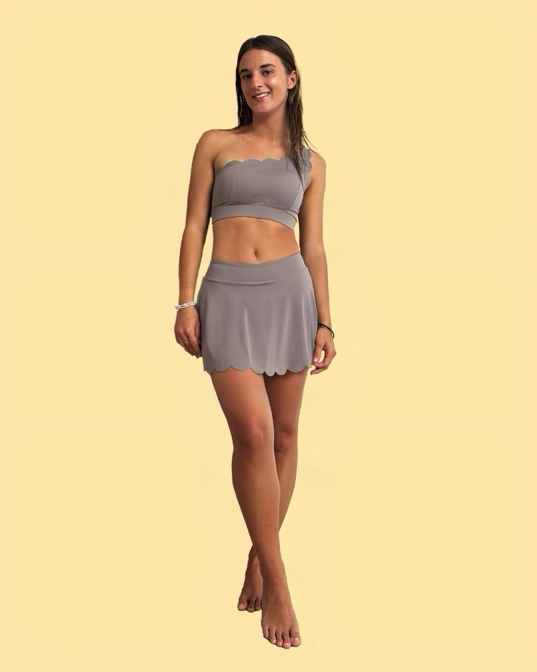 ✨ Brassière One Shoulder Serenity – Technologie AlbaLux TM