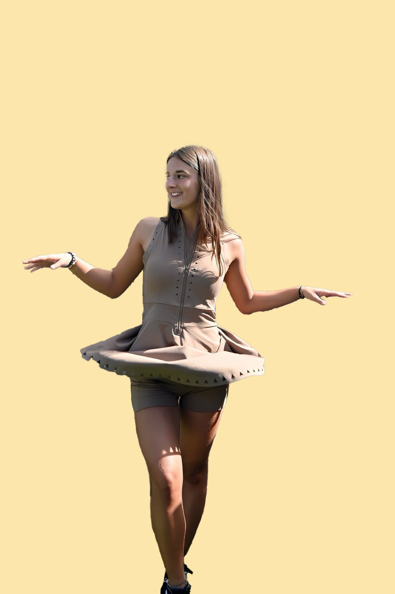 La robe allure avec short 
